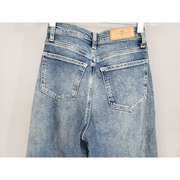 NEW 7 For All Mankind Ultra High-Rise Jo Jeans Loose Baggy Size 24 LUXE VINTAGE - Picture 6 of 6